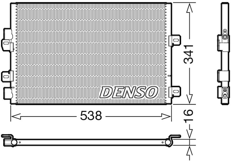 Denso Aircon Condenser DCN23028